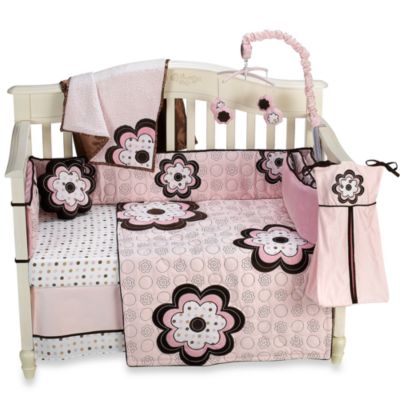 daisy crib bedding