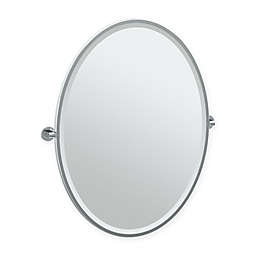 Gatco® Zone 33-Inch x 28.4-Inch Oval Framed Mirror
