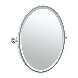 Gatco® Charlotte 27.5-Inch x 24.5-Inch Oval Framed Mirror