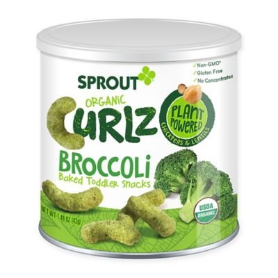 Sprout&reg; 1.48 oz. Broccoli Organic Curlz&trade; Baked Toddler Snack