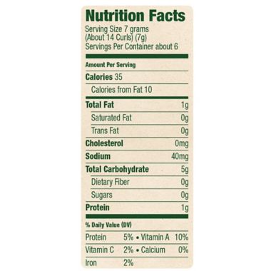 Sprout&reg; 1.48 oz. Sweet Potato and Cinnamon Organic Curlz&trade; Baked Toddler Snack. View a larger version of this product image.