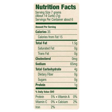 Sprout&reg; 1.48 oz. White Cheddar Organic Curlz&trade; Baked Toddler Snack. View a larger version of this product image.