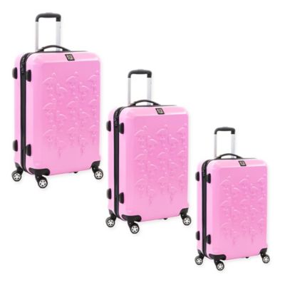 flamingo rolling luggage