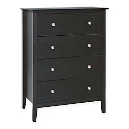 Adeptus Easy Pieces 4-Drawer Chest in Black