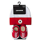 Alternate image 0 for Converse Hat and Bootie Set in Red