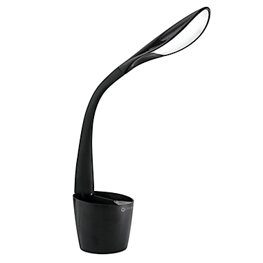 OttLite&reg; Space Organizer LED Desk Lamp in Black. View a larger version of this product image.