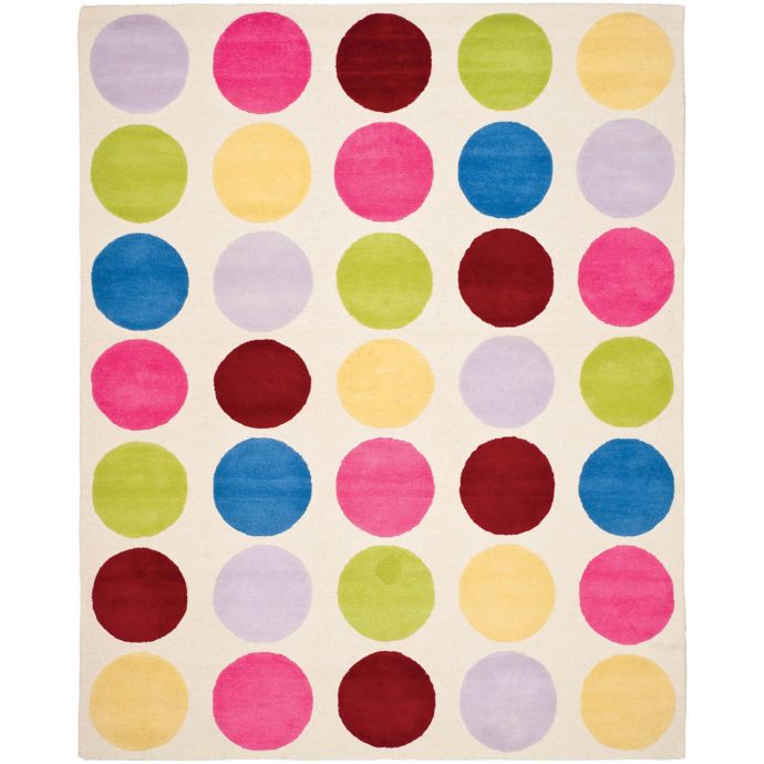 Safavieh Kids® Multicolor Dots Rug buybuy BABY