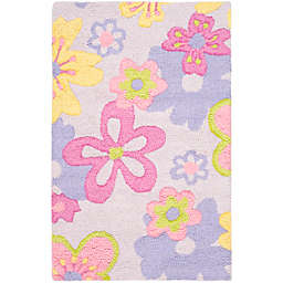 Safavieh Kids® Pastel Flowers Multicolor Rug