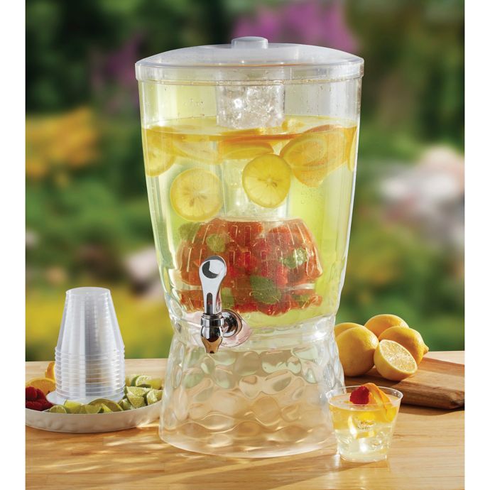 CreativeWare™ 3-Gallon Beverage Dispenser with Infuser | Bed Bath and ...