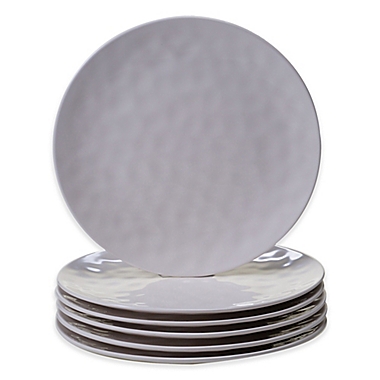 Certified International Melamine Dinner Plates in Cream (Set of 6). View a larger version of this product image.