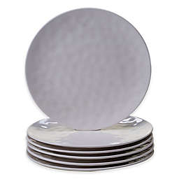 Certified International Melamine Dinner Plates in Cream (Set of 6)