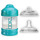 Alternate image 0 for BARE&reg; 4 oz. Polypropylene Air-Free Bottle w/Easy-Latch and Perfe-Latch Nipples in Turquoise