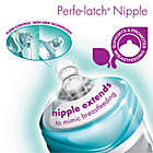 Alternate image 3 for BARE&reg; 4 oz. Polypropylene Air-Free Bottle w/Easy-Latch and Perfe-Latch Nipples in Turquoise