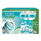 Alternate image 1 for BARE&reg; 4-Pack Polypropylene Air-Free Bottle Starter Set with Easy-Latch Nipples in Turquoise