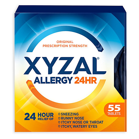 Alternate image 1 for Xyzal® 55-Count Allergy 24HR Tablets