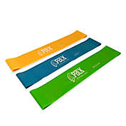 3-Piece Mini Resistance Bands Set with Workout Book