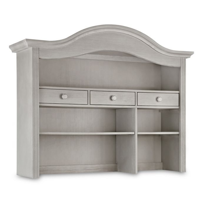 Baby Appleseed Hutch And Bookcase In Morning Mist Buybuy Baby