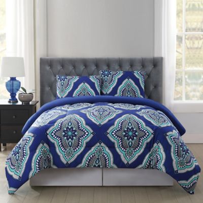 Truly Soft Harper Comforter Mini Set In Blue