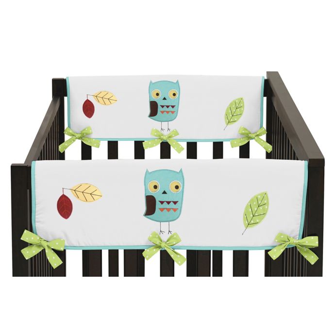 Sweet Jojo Designs Hooty Side Crib Rail Covers Set Of 2