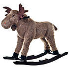 Alternate image 0 for Happy Trails Ride-On Rocking Max Moose in Brown