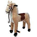 Alternate image 0 for Happy Trails Ride-On Walking Horse in Brown