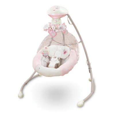 pink infant swing