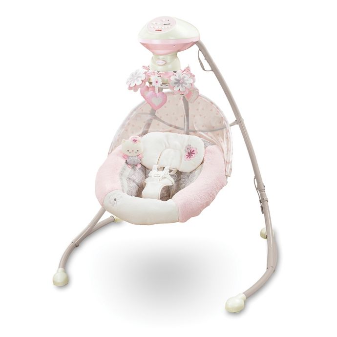 Fisher Price My Little Sweetie Deluxe Cradle Swing Buybuy