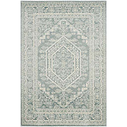 Safavieh Adirondack Traditional Floral 4' X 6' Area Rug in Slate