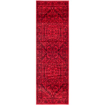 Safavieh Adirondack Traditional Floral 2&#39;6 x 12&#39; Runner in Red