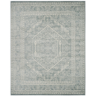 Safavieh Adirondack Traditional Floral 8&#39; x 10&#39; Area Rug in Slate. View a larger version of this product image.