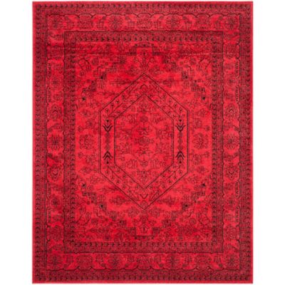 Safavieh Adirondack Traditional Floral 10&#39; x 14&#39; Area Rug in Red