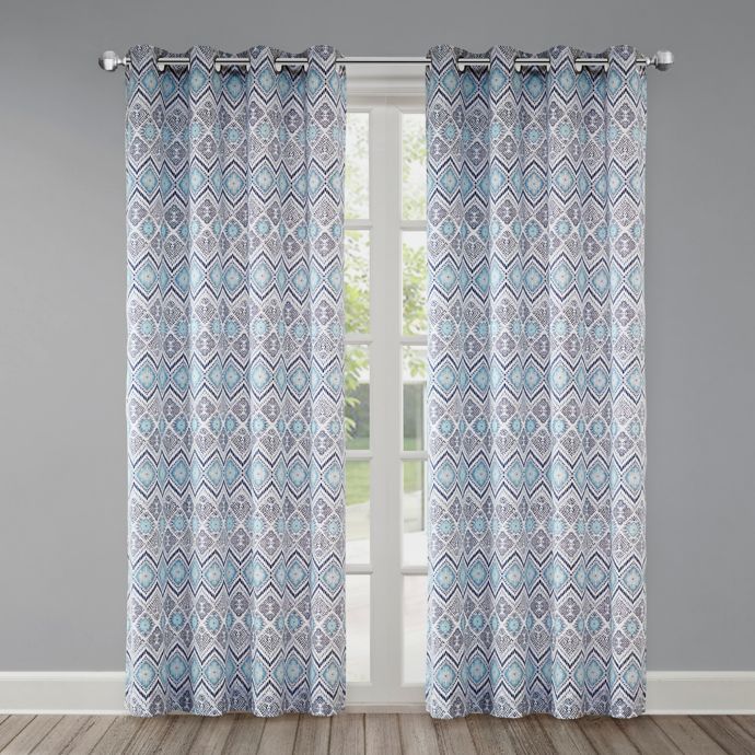 Echo Triana Grommet Top Window Curtain Panel