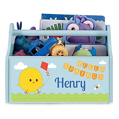 Sweet Chick Toy Caddy in Light Blue. View a larger version of this product image.