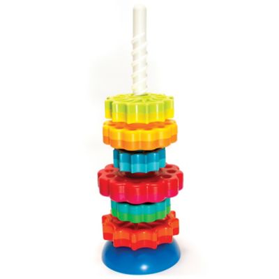 spinning stacking rings toy