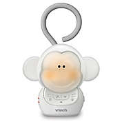 VTech Myla the Monkey Portable Safe & Sound Storytelling Soother with Night Light in White