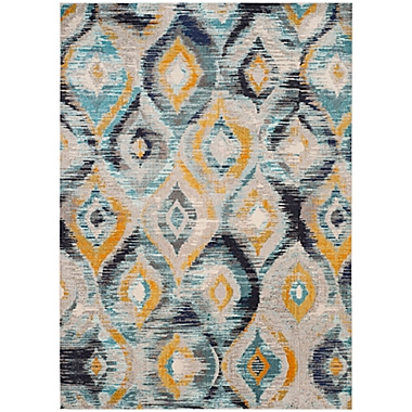 Safavieh Monaco Ogee 8-Foot x 11-Foot Area Rug in Blue. View a larger version of this product image.
