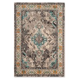 Safavieh Monaco Vintage Bohemian 5-Foot 1-Inch x 7-Foot 7-Inch Area Rug in Grey/Light Blue
