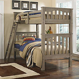 Hillsdale Kids and Teen Highlands Harper Twin Bunk Bed in Driftwood