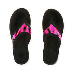 Therapedic® Medium Women's Thong Slipper in Pink