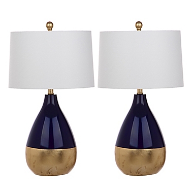 Safavieh Kingship Table Lamp with CFL Bulb (Set of 2). View a larger version of this product image.