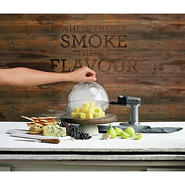 Breville&reg; The Smoking Gun Wood Smoke Infuser in Silver. View a larger version of this product image.