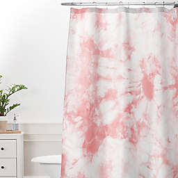 Deny Designs Amy Sia Tie Dye 3 Shower Curtain in Pink