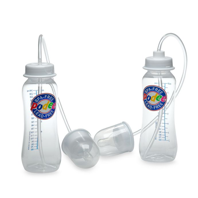 Podee Hands Free 2 Pack 8 Oz Baby Bottle System Bed Bath Beyond