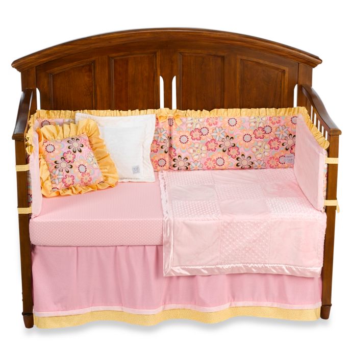 Kathy Ireland Home Sweetie Pink Crystals Crib Bedding and ...