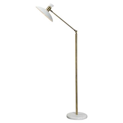 Trolius Floor Lamp in Polished Brass