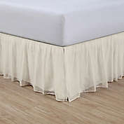 Cotton Voile 15-Inch Bed Skirt