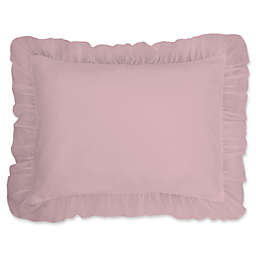 Cotton Voile King Pillow Sham in Blush