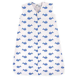 Hudson Baby® Whales Sleeping Bag in Blue