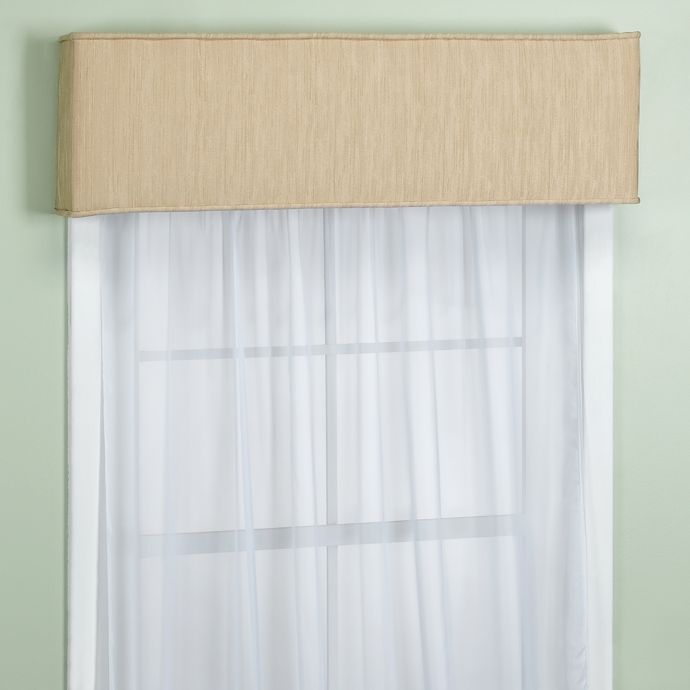 Nicole Buff Window Cornice Bed Bath Beyond