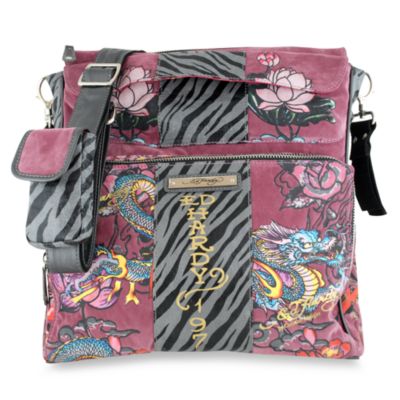 ed hardy messenger bag